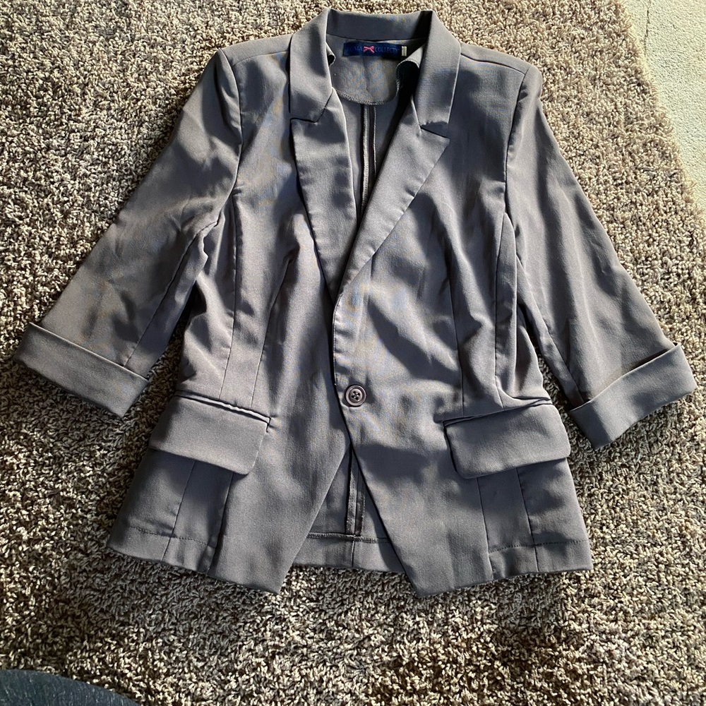 Roma Blazer quarter sleeve